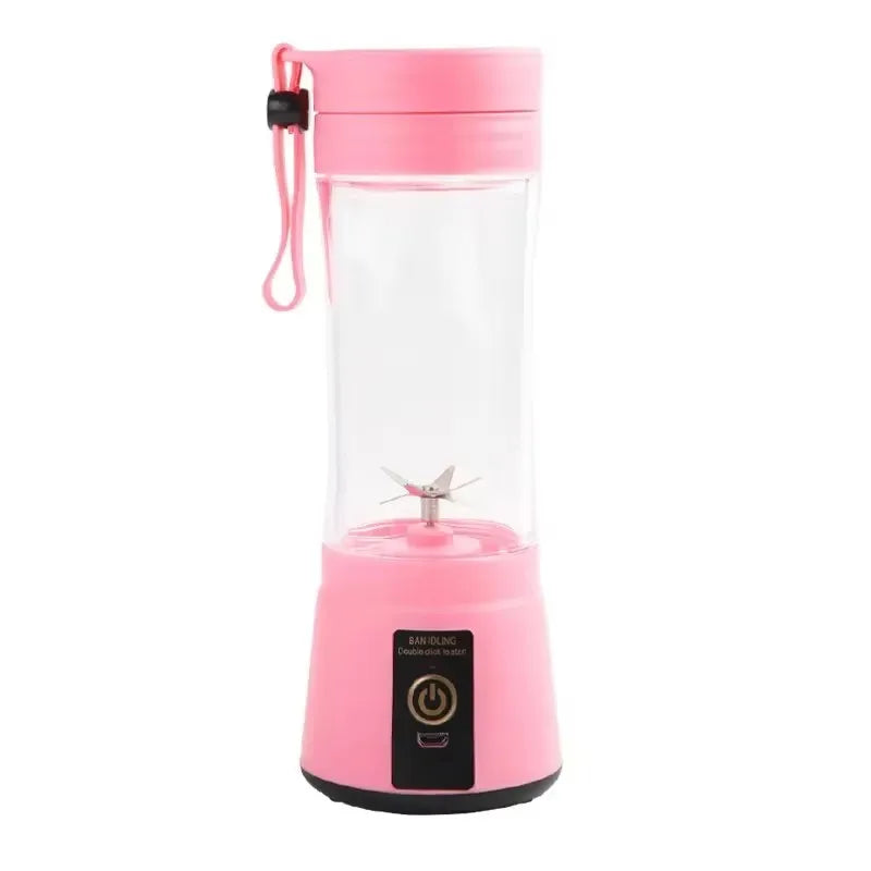 Portable Mini Electric Juicer with USB Charging - Automatic Smoothie and Milkshake Maker for Fresh Juicing in the Kitchen