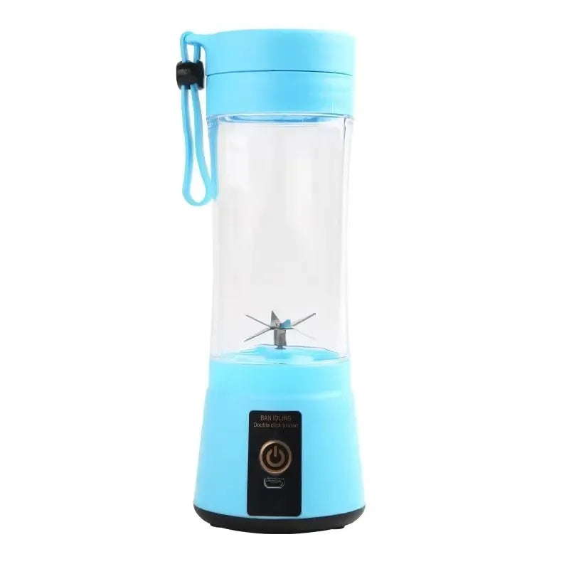 Portable Mini Electric Juicer with USB Charging - Automatic Smoothie and Milkshake Maker for Fresh Juicing in the Kitchen